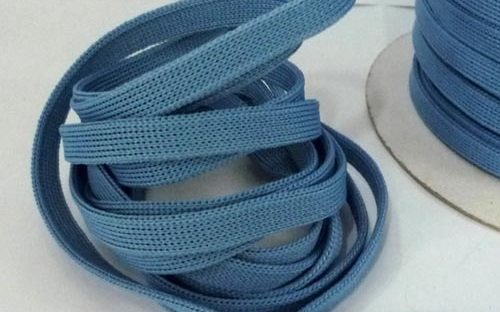 Coiled polyester tape in a custom shade